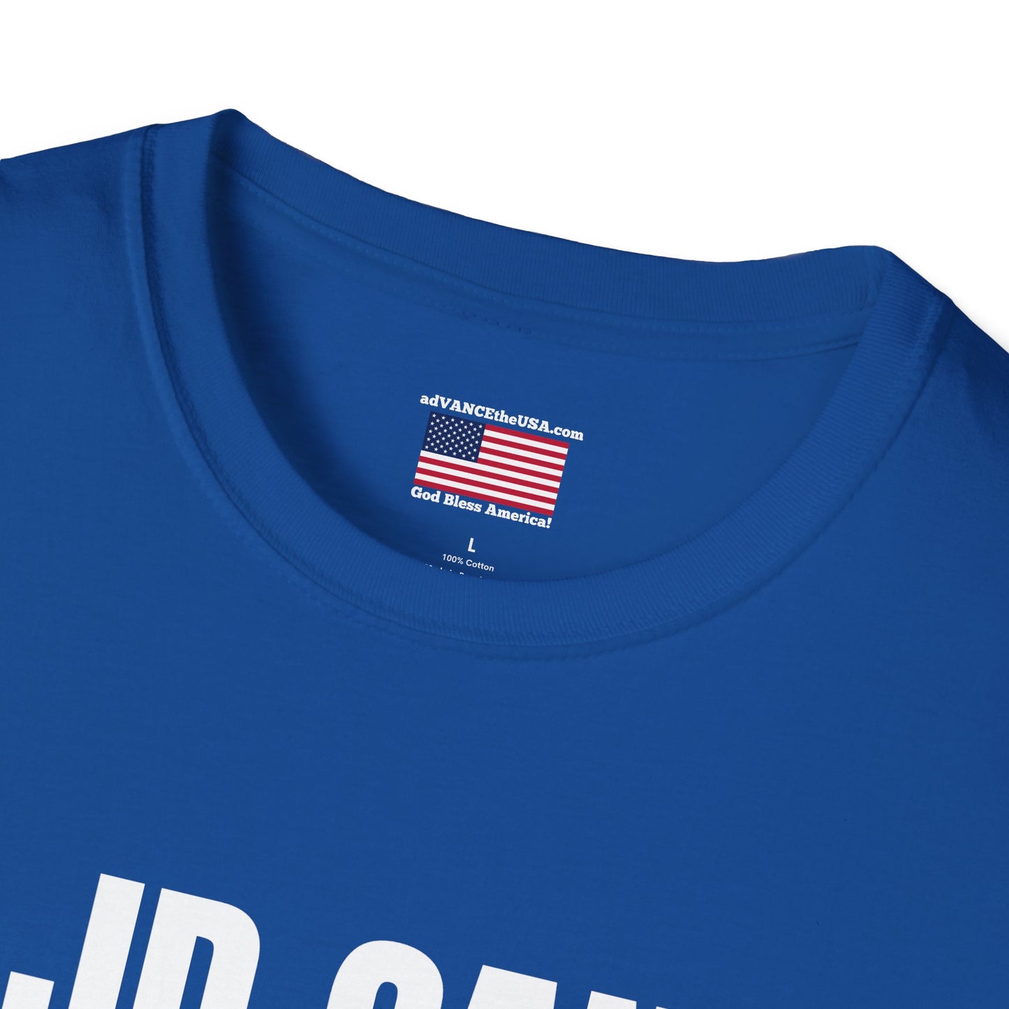 T-Shirt — "JD Can Unscramble Eggs" Vance 2028 Novelty Political Shirt