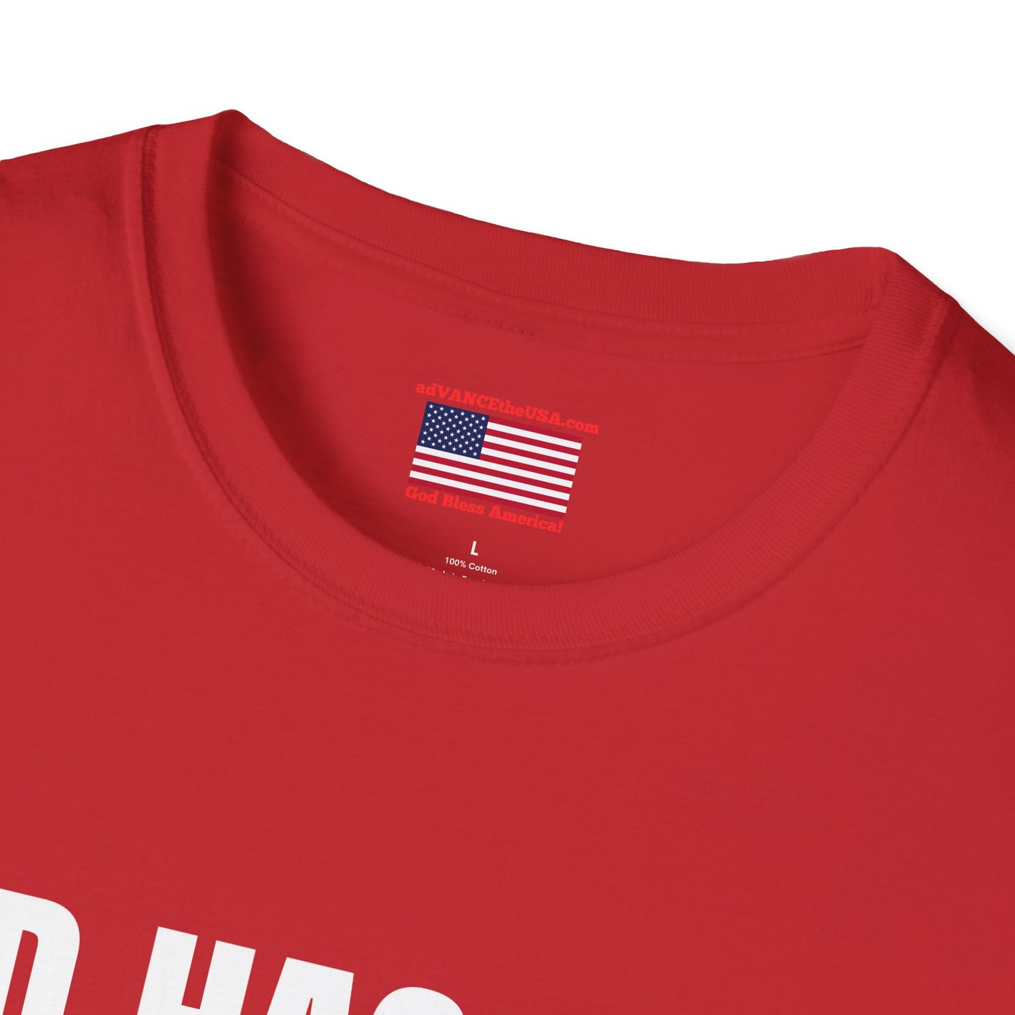 Word Salad Funny T-Shirt — “JD Has One Food Allergy: Word Salad” (Vance 2028 Back)