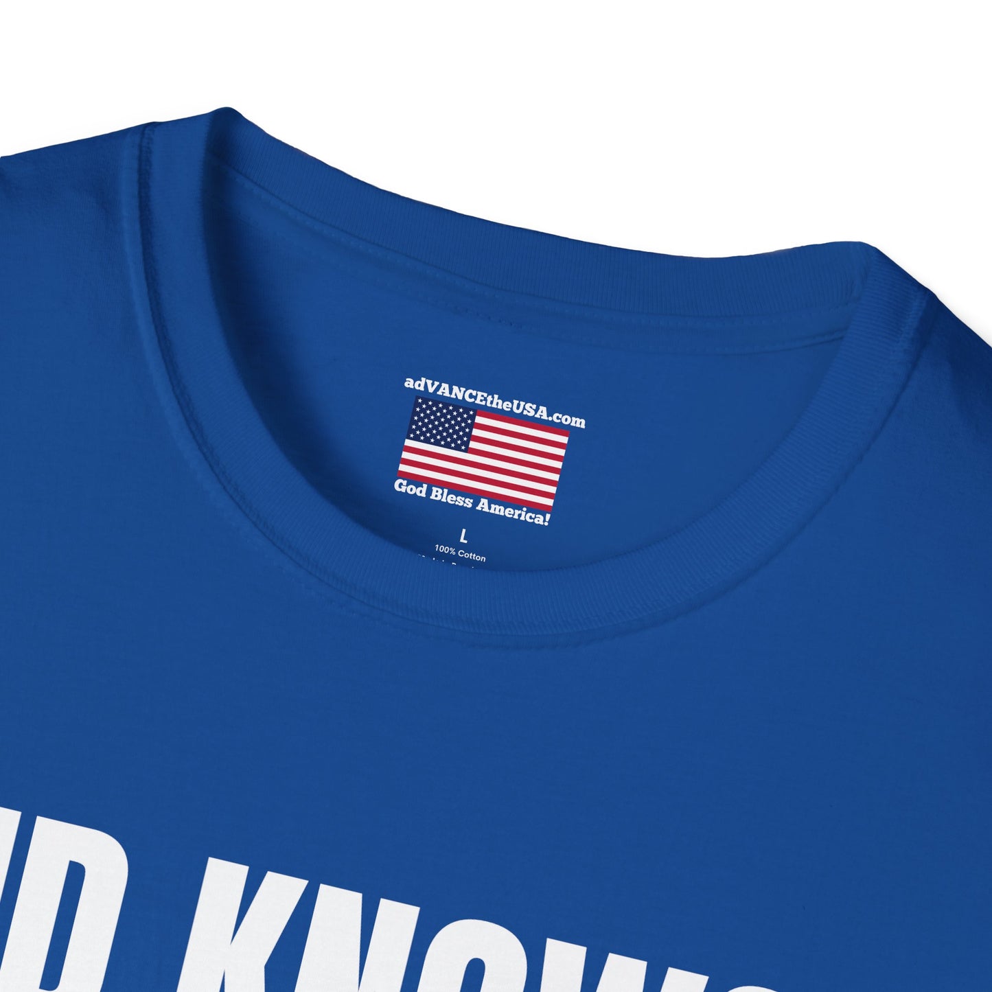 Political Campaign T-Shirt — "JD Knows You're Gonna Need a Bigger Boat" / Vance 2028