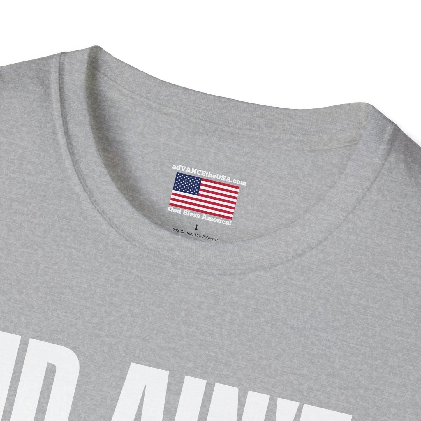 JD Ain't Afraid of No Ghosts T-Shirt — Vance 2028 Campaign Tee