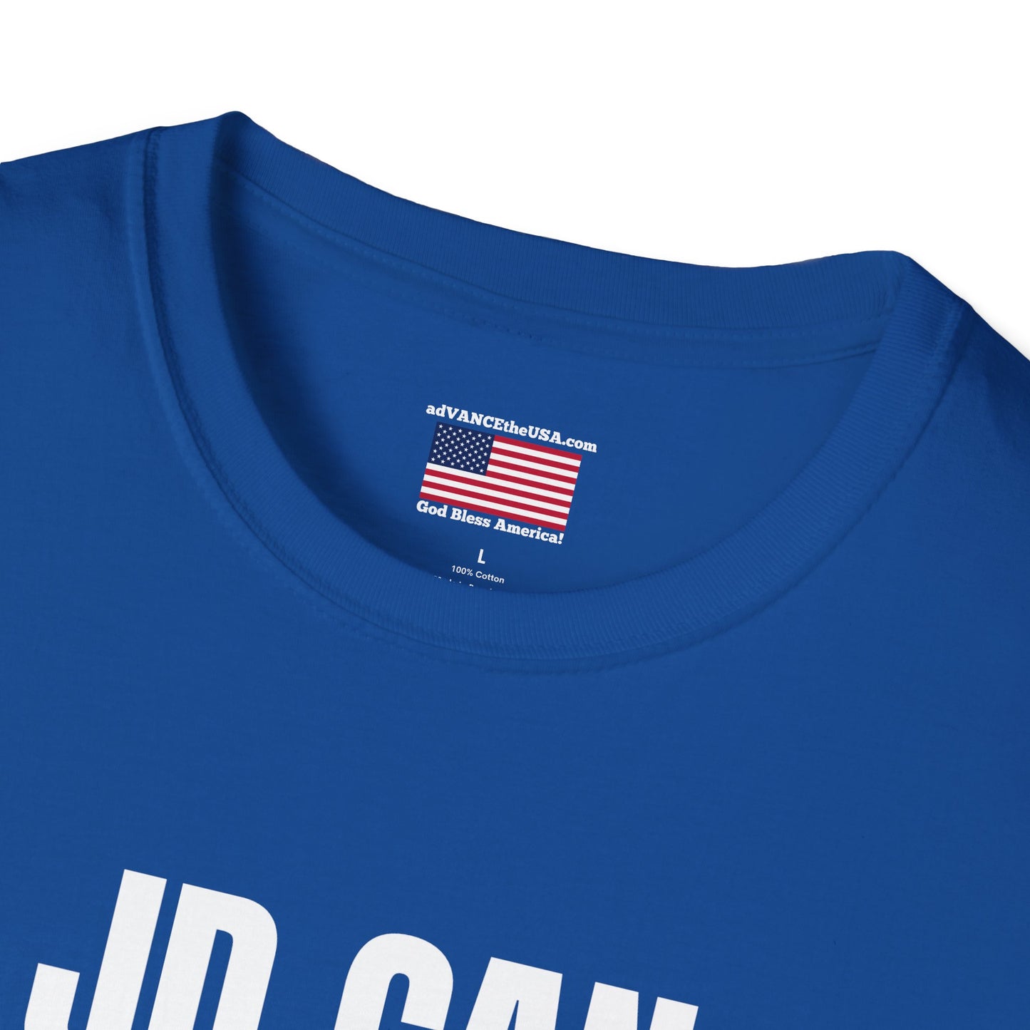 T-Shirt — 'JD Can Speak Hieroglyphics' / Vance 2028 Graphic Tee