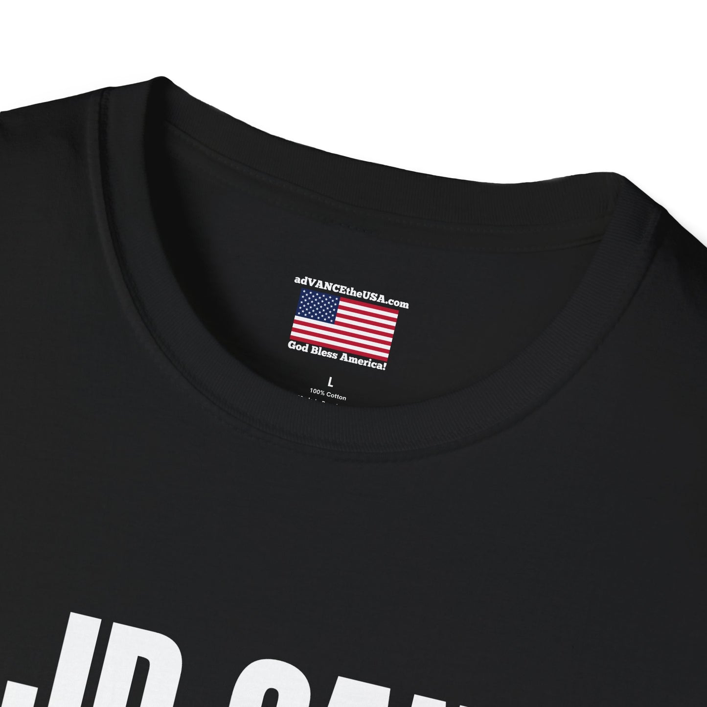 T-Shirt — "JD Can Unscramble Eggs" Vance 2028 Novelty Political Shirt