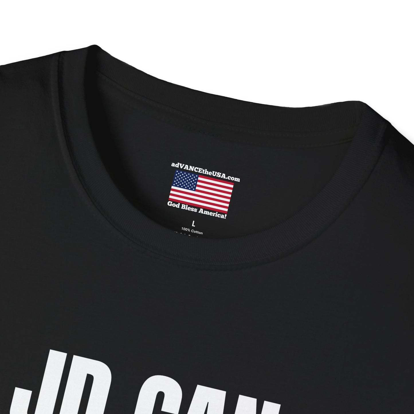 T-Shirt — 'JD Can Speak Hieroglyphics' / Vance 2028 Graphic Tee