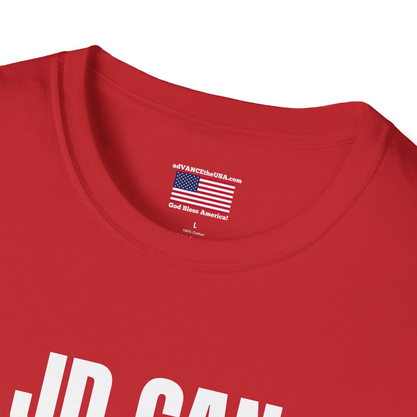T-Shirt — 'JD Can Speak Hieroglyphics' / Vance 2028 Graphic Tee