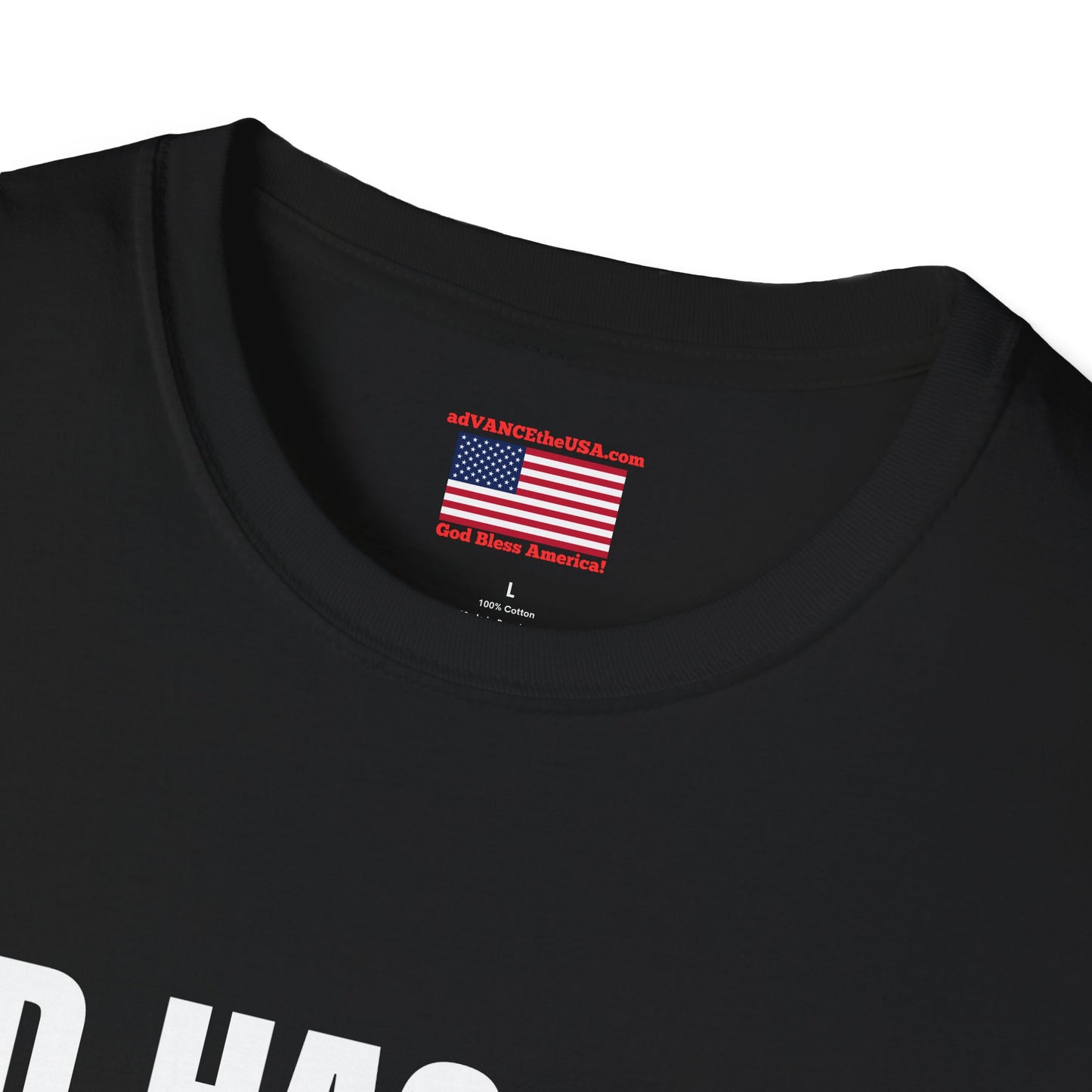 Word Salad Funny T-Shirt — “JD Has One Food Allergy: Word Salad” (Vance 2028 Back)