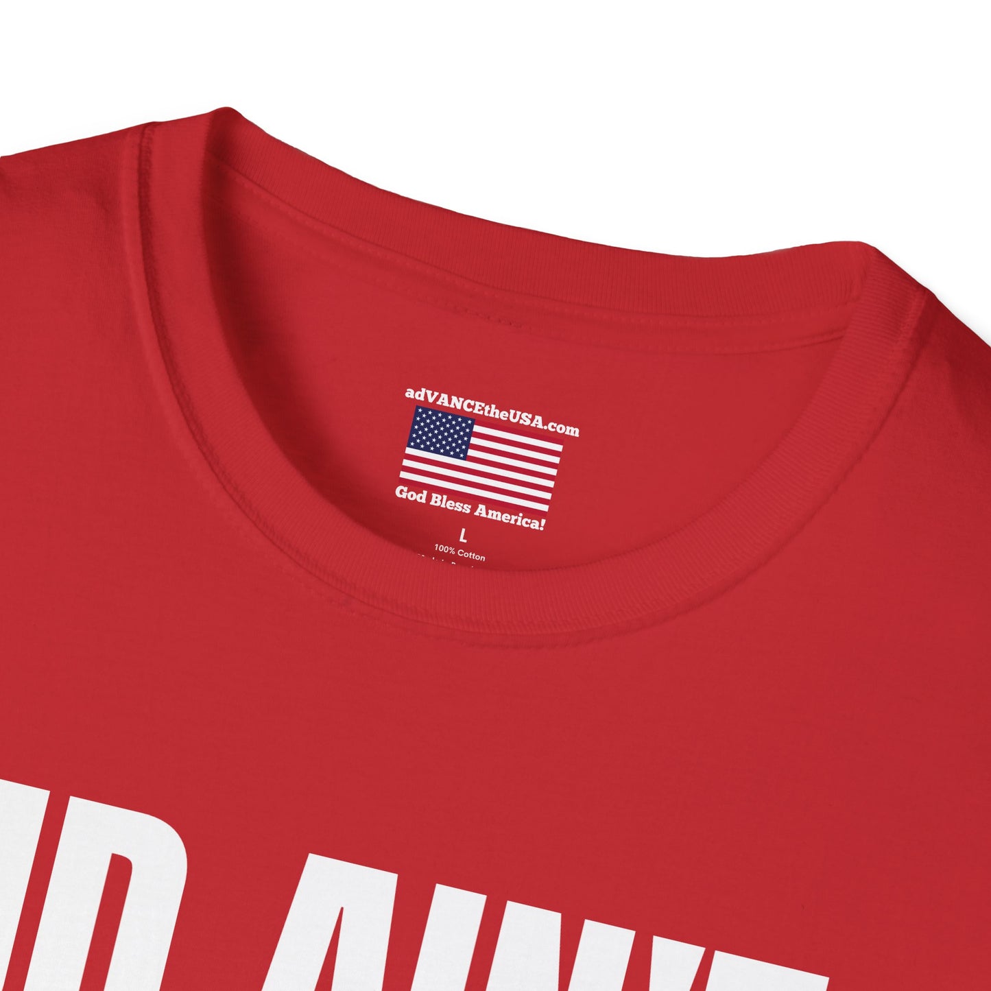 JD Ain't Afraid of No Ghosts T-Shirt — Vance 2028 Campaign Tee