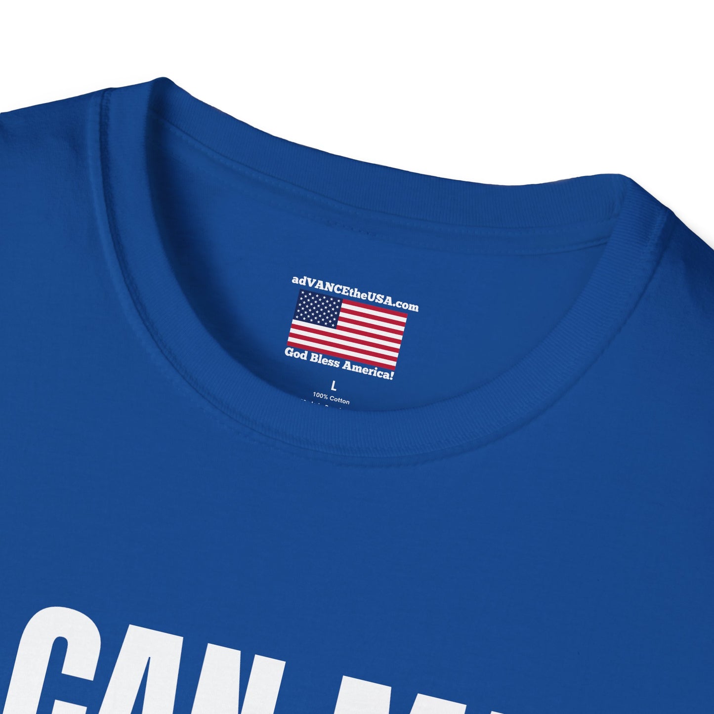T-Shirt — "JD Can Make Ice Cubes in the Oven" / Vance 2028 Novelty Political Humor Tee