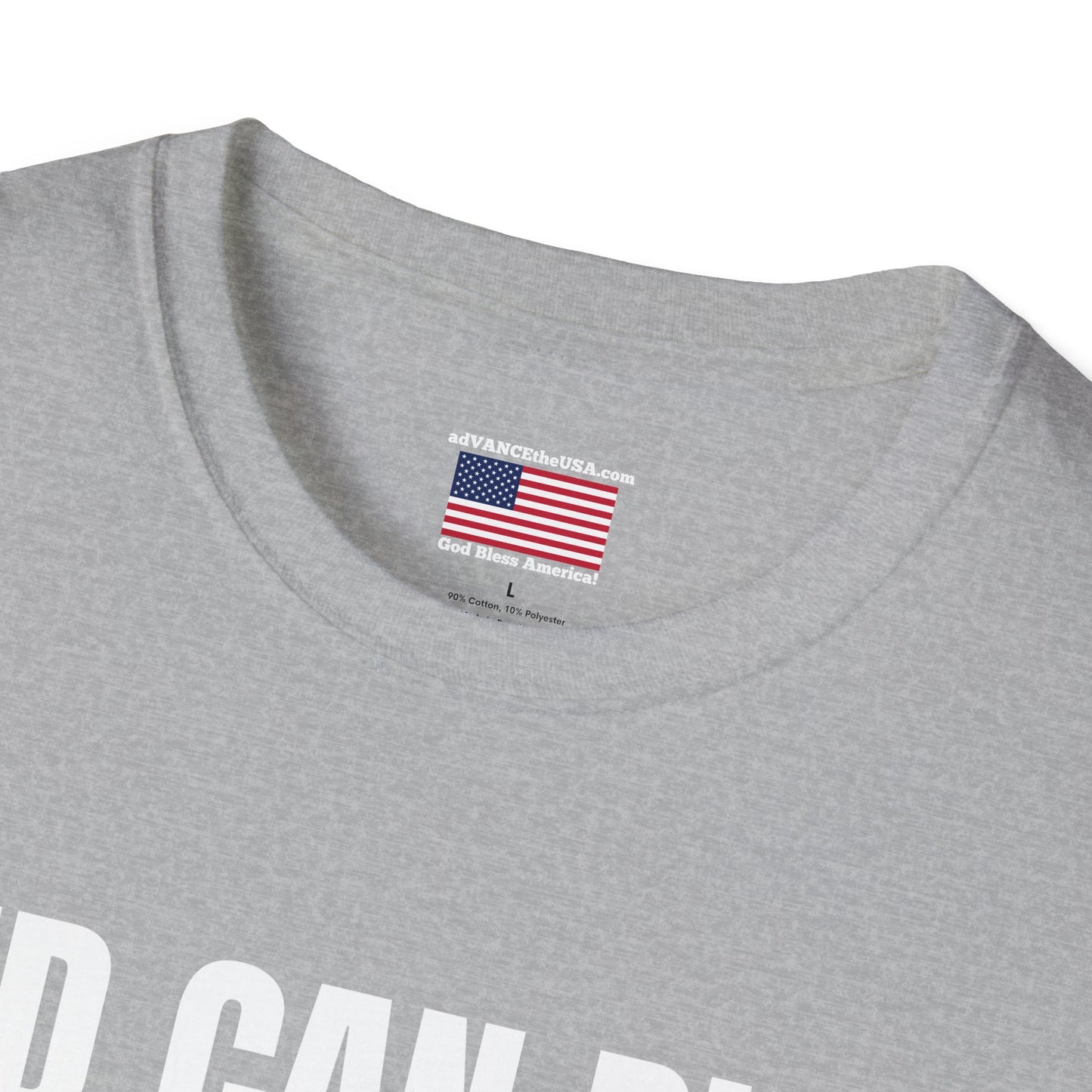 JD Can Put A Motorcycle Into Four Wheel Drive T-Shirt — Vance 2028 Novelty Political Tee