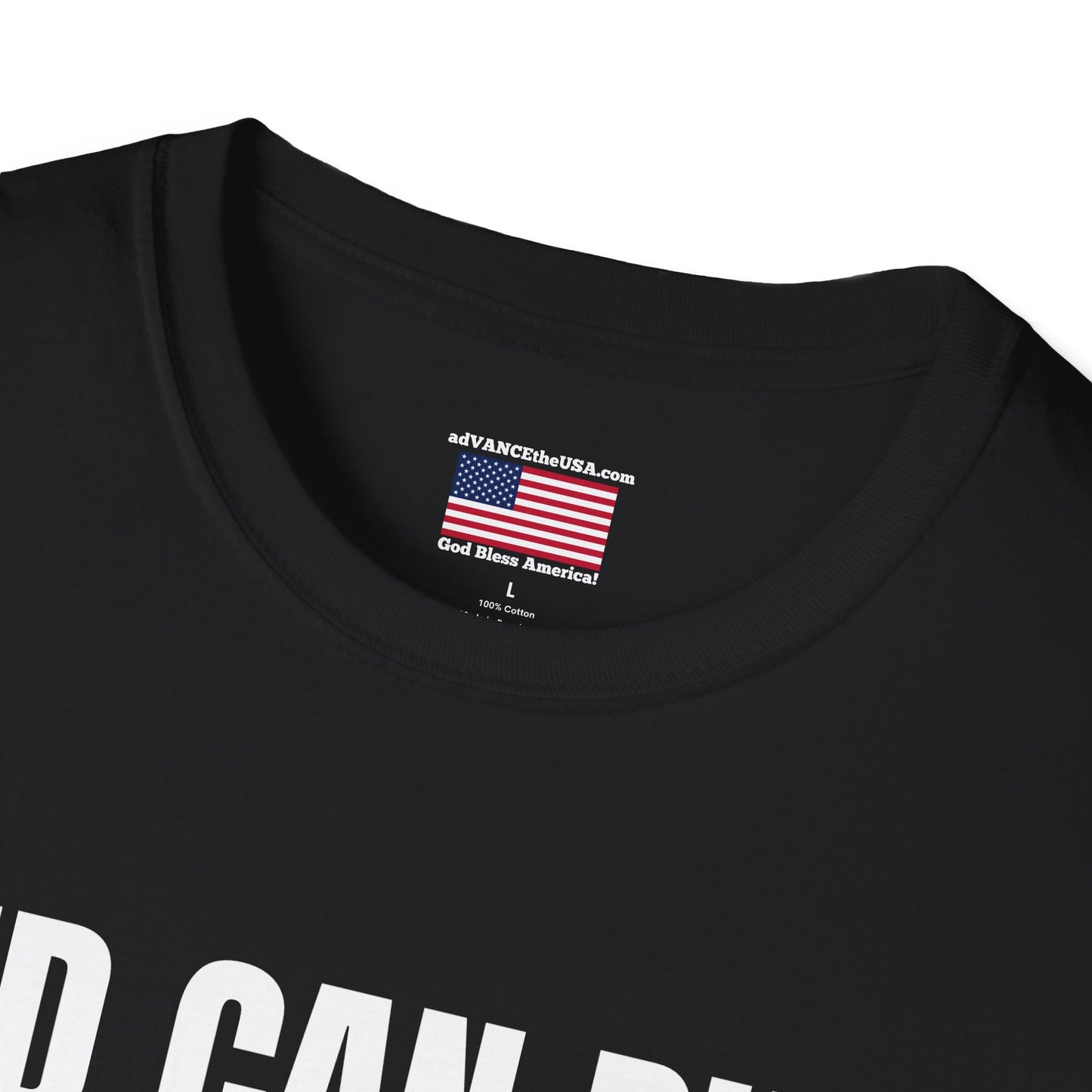 JD Can Put A Motorcycle Into Four Wheel Drive T-Shirt — Vance 2028 Novelty Political Tee