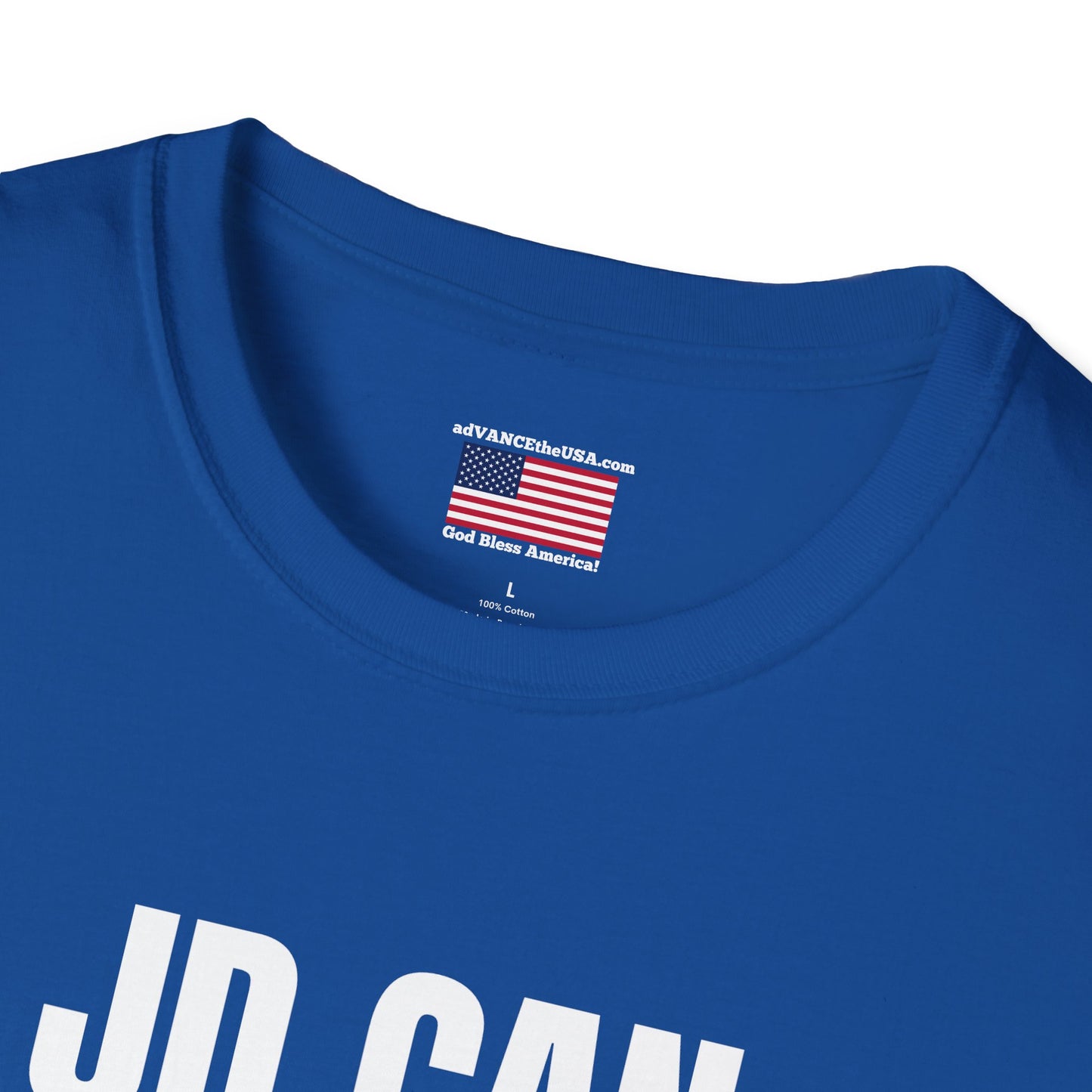 Vance 2028 T-Shirt — "JD Can Navigate the Bermuda Triangle" Novelty Political Tee