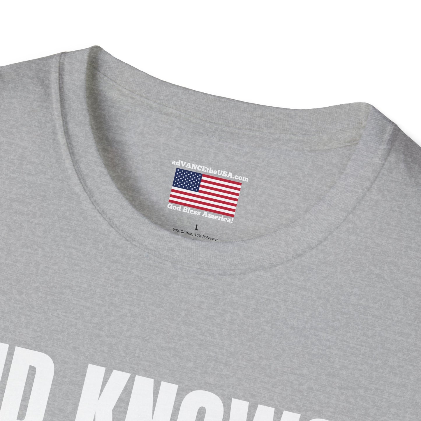 Political Campaign T-Shirt — "JD Knows You're Gonna Need a Bigger Boat" / Vance 2028
