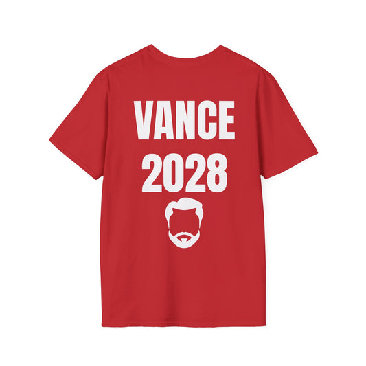 Political Campaign T-Shirt — "JD Knows You're Gonna Need a Bigger Boat" / Vance 2028