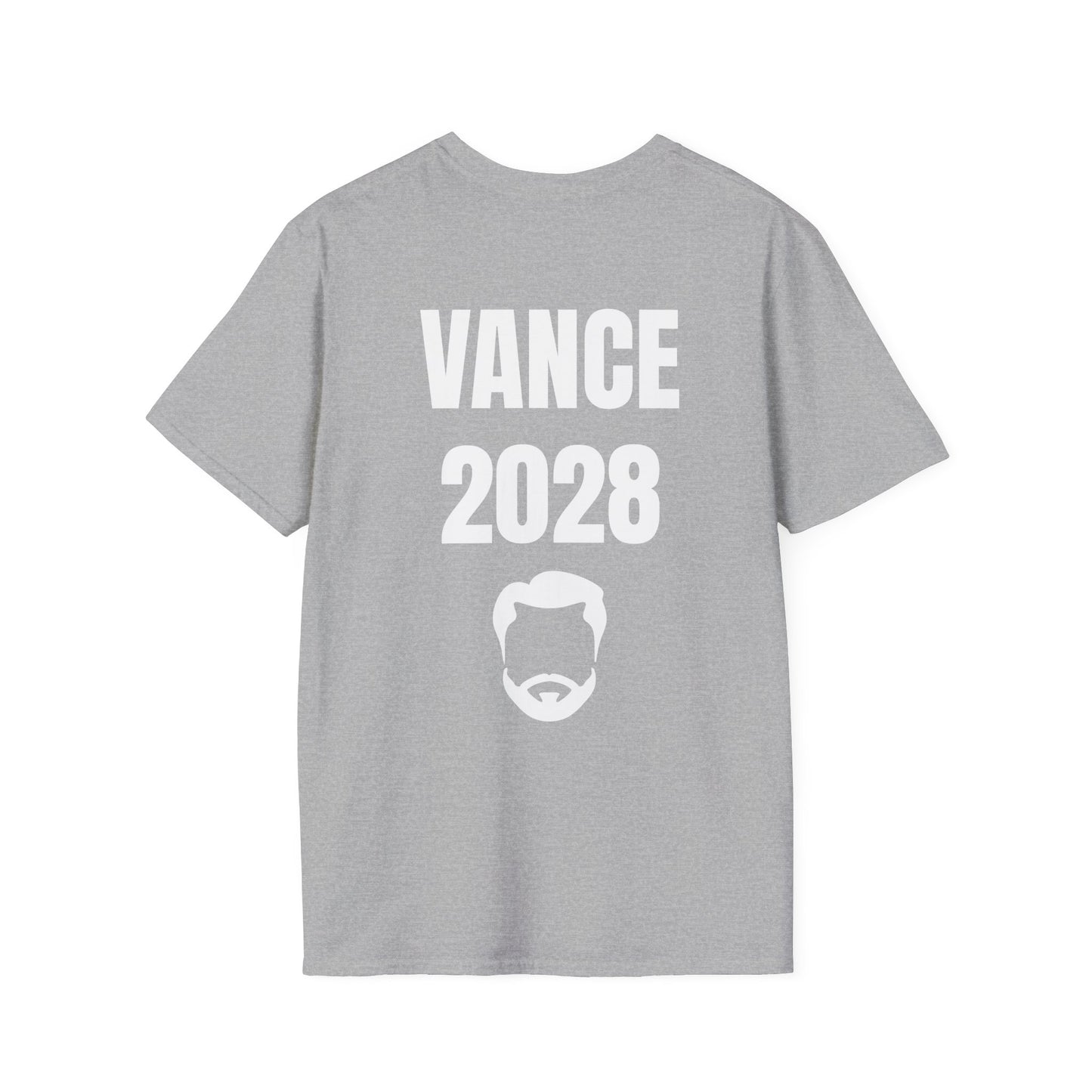 Word Salad Funny T-Shirt — “JD Has One Food Allergy: Word Salad” (Vance 2028 Back)