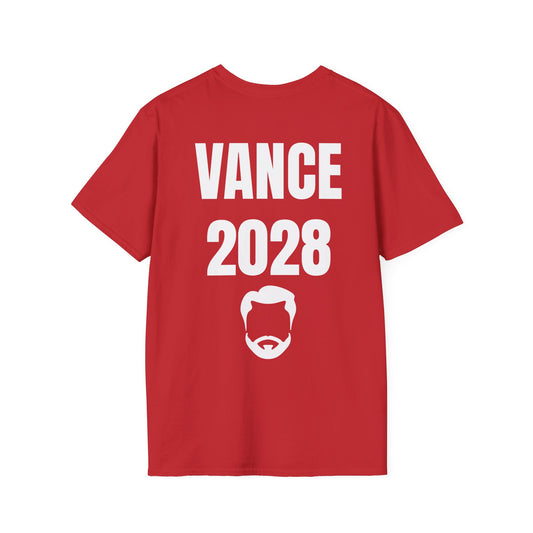T-Shirt — "JD Can Unscramble Eggs" Vance 2028 Novelty Political Shirt