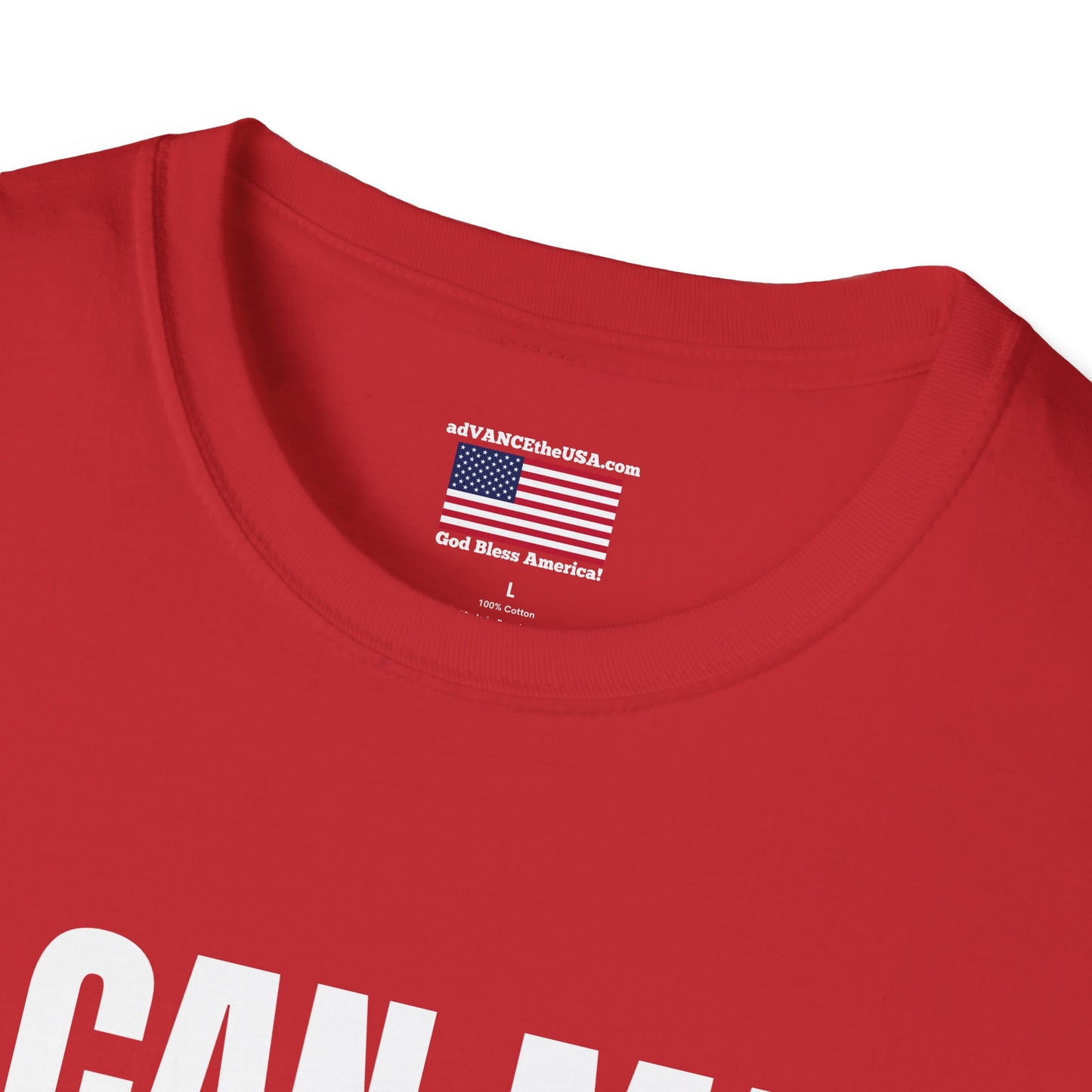 T-Shirt — "JD Can Make Ice Cubes in the Oven" / Vance 2028 Novelty Political Humor Tee