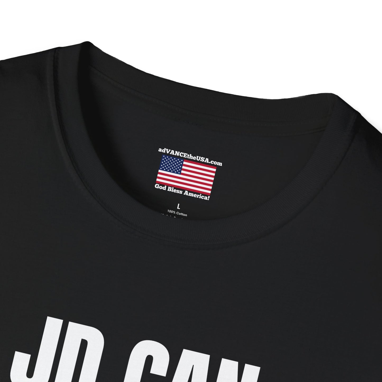 Vance 2028 T-Shirt — "JD Can Navigate the Bermuda Triangle" Novelty Political Tee