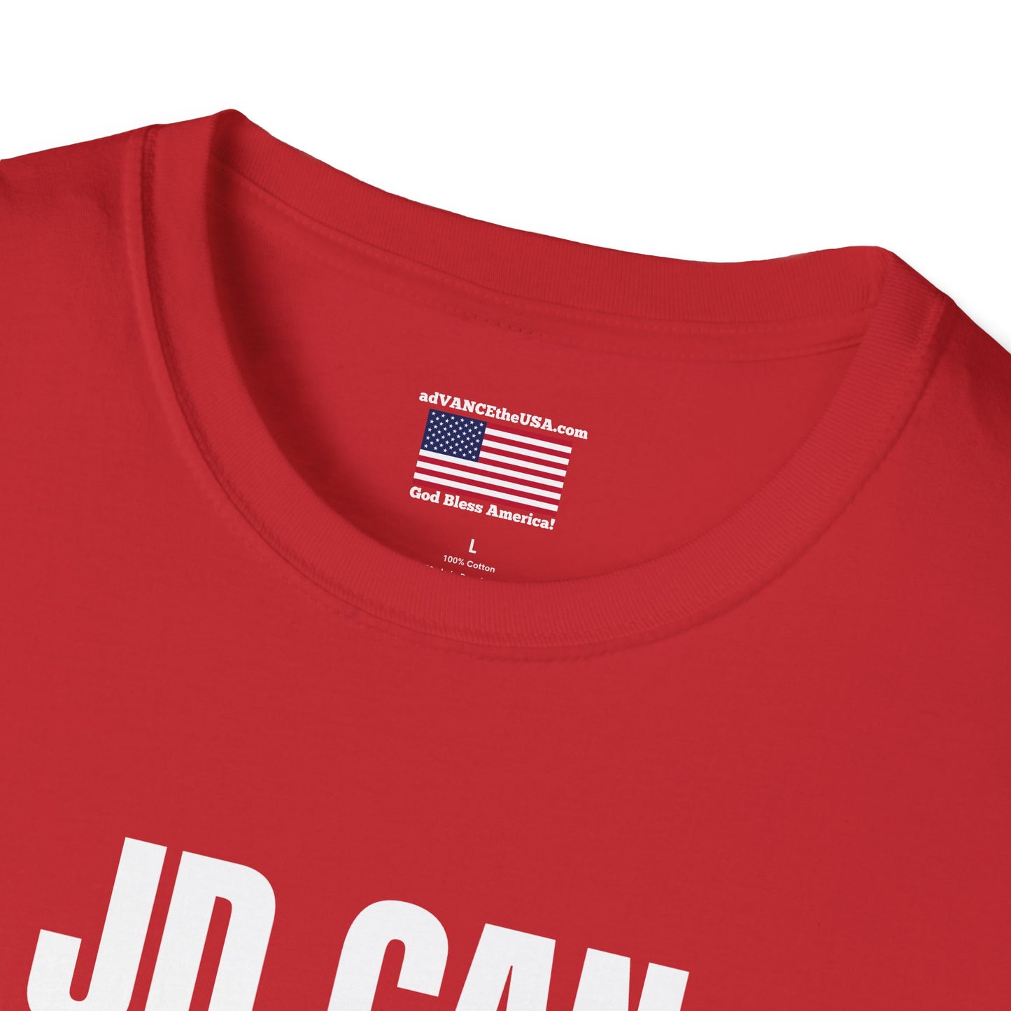 Vance 2028 T-Shirt — "JD Can Navigate the Bermuda Triangle" Novelty Political Tee