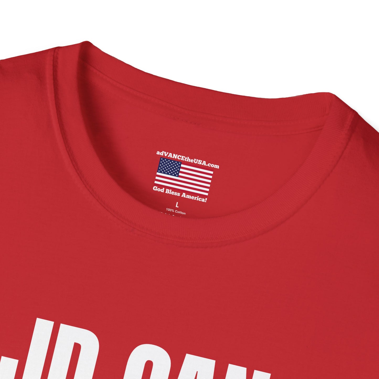 T-Shirt — "JD Can Obtain Unobtainium" / Vance 2028 Novelty Campaign Tee